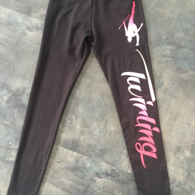 LEGGING DEGRADE BLANC ROSE