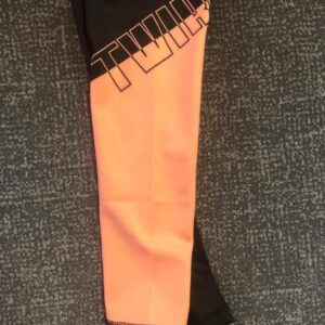 LEGGING abricot noir TWIRLING grosse ceinture – Image 3