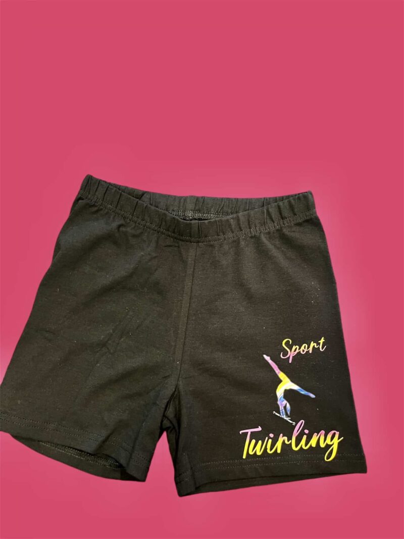 SHORT DECOR TWIRLEUSE MULTICOLORE
