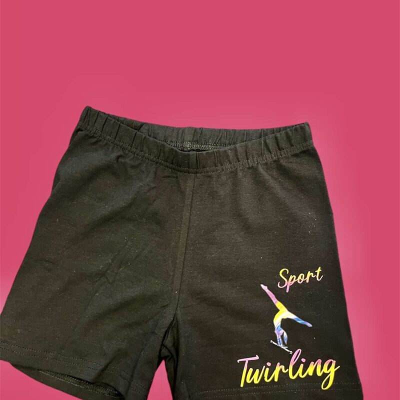 SHORT DECOR TWIRLEUSE MULTICOLORE