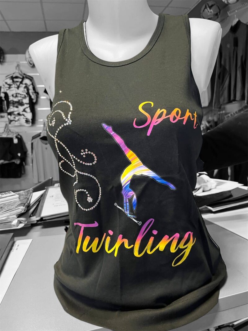 DÉBARDEUR MULTICOLORE  TWIRLING