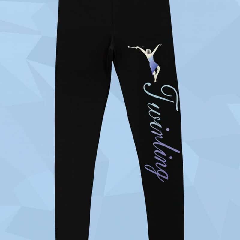 LEGGING TWIRLING DOUCEUR DE BLEU