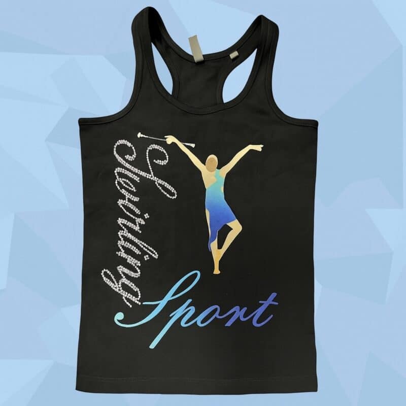 DEBARDEUR TWIRLING DOUCEUR DE BLEU